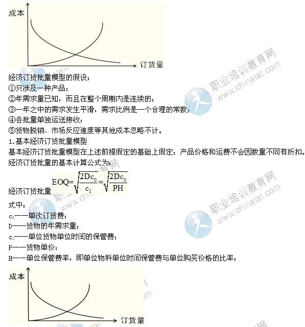 2014年中級經(jīng)濟師考試工商管理專業(yè)精講：企業(yè)庫存管理與控制
