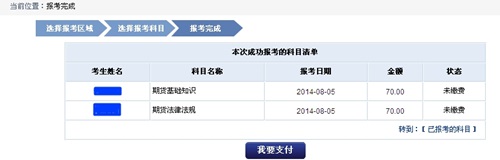 2014年期貨從業資格考試