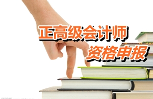 江蘇常州：正高級(jí)會(huì)計(jì)師資格申報(bào)條件有哪些資質(zhì)條件