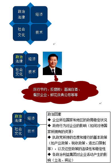 宏觀環境分析政治因素
