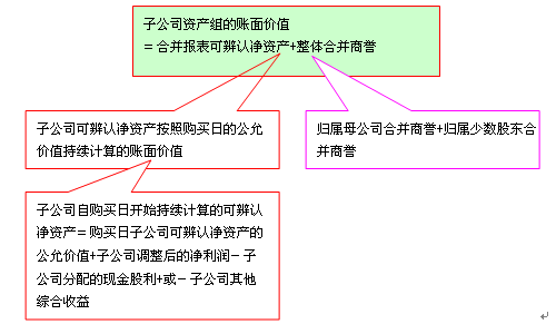 非同一控制下的控股合并產生的商譽