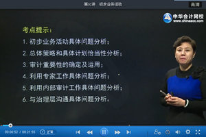 楊聞萍老師2015年注會綜合階段基礎班