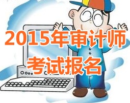 2015年北京中級審計師報名時間4月20日起