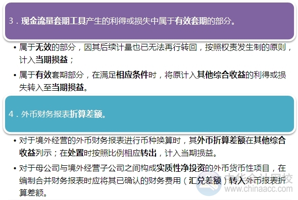 2015注冊會計師考試會計變化內容淺析：其他綜合收益