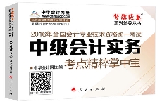 考點精粹掌中寶——中級會計實務