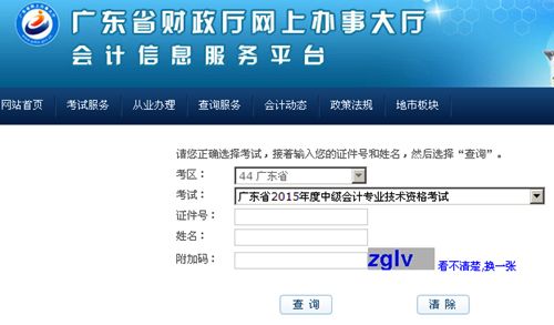 湖北2015高級會計師考試成績查詢入口