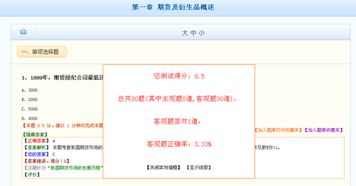 2016期貨從業資格考試備考進行中 智能題庫助你提高備考效果