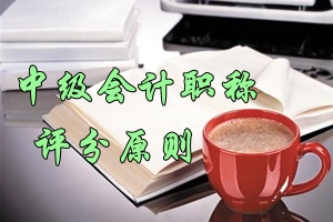 2016年中級(jí)會(huì)計(jì)職稱(chēng)考試評(píng)分原則