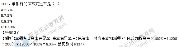 2016初級經濟師《金融專業知識與實務》試題及答案