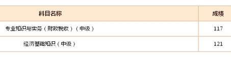網校經濟師學員考試成績
