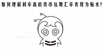 期貨從業《期貨基礎知識》答疑：利率高的貨幣遠期匯率表現為貼水