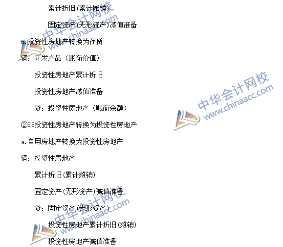 2017《中級會計實務》高頻考點：投資性房地產的轉換