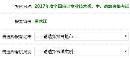 2017年審計師考試報名入口開通