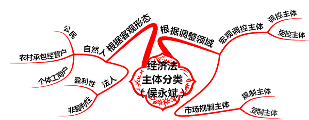 經濟法主體的分類
