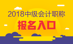 2018年廣東深圳中級會計(jì)職稱考試報(bào)名入口已開通