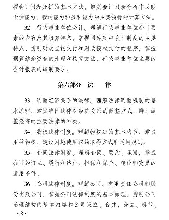 2018年度中級經(jīng)濟(jì)基礎(chǔ)知識考試大綱