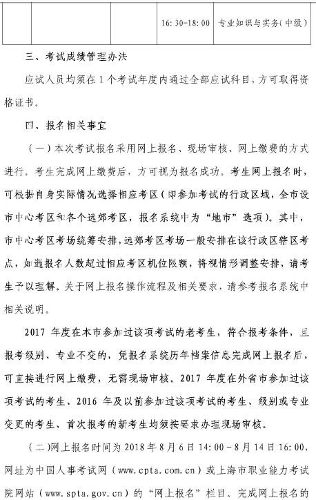 上海2018年經(jīng)濟(jì)師考試報(bào)名