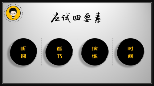 4.應試四要素