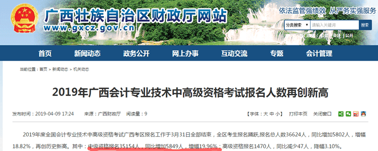 2019中級職稱考試報名人數暴增近20%？考試會增加難度？