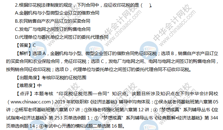 經濟法基礎試題及答案（回憶版）