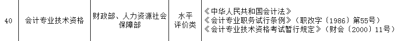 第40項會計專業資格
