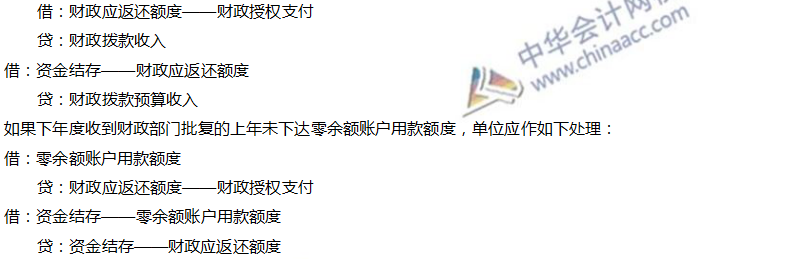 國庫集中支付業務