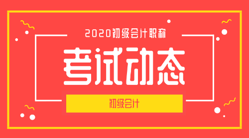 2020年全國初級會計考試科目都是什么？