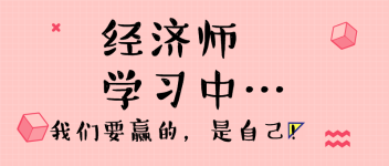 經(jīng)濟(jì)師學(xué)習(xí)