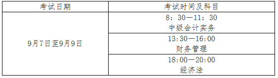 浙江高級會計師考試準考證打印時間