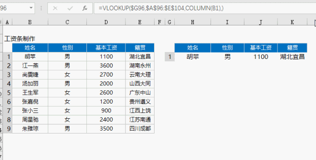 Vlookup函數最經典的12種用法