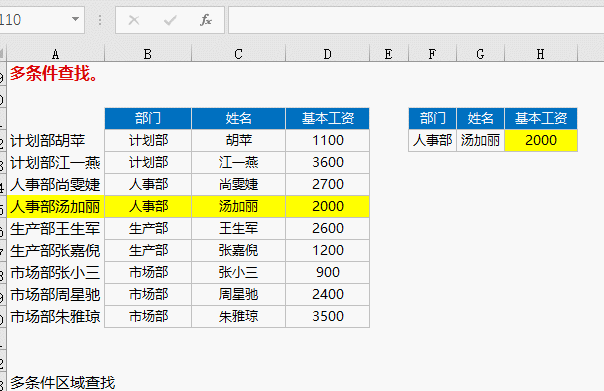Vlookup函數最經典的12種用法