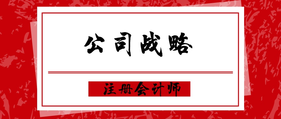 公司戰略練習題