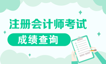 2019注會成績查詢是什么時候？