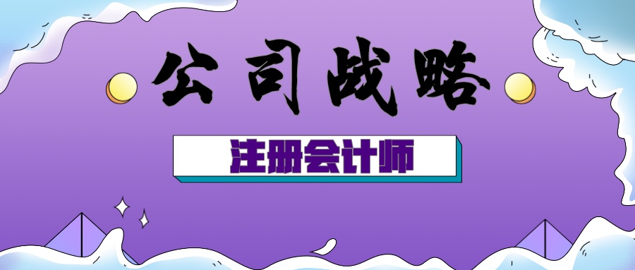 注會公司戰略練習題