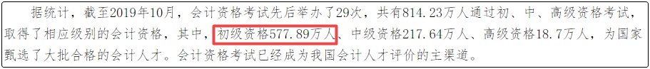 考取初級會計證書 讓你的就業道路更順利！