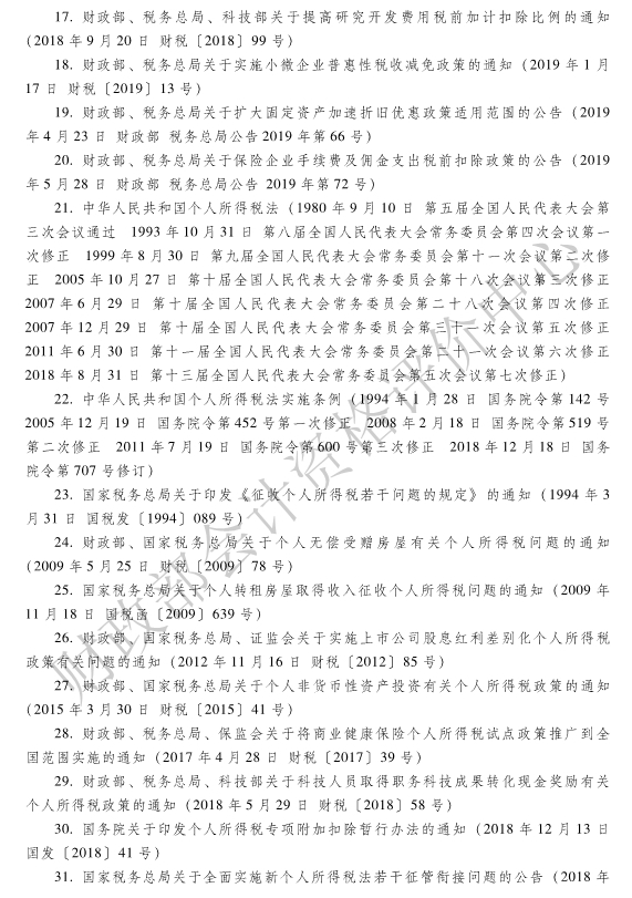 《經(jīng)濟(jì)法基礎(chǔ)》各章主要參考法規(guī)索引