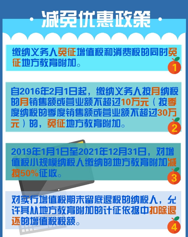 1分鐘了解：教育費附加和地方教育附加的區別