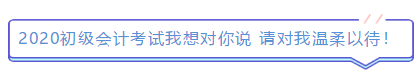 2019年結束了 小伙伴們對2020年初級會計考試想說