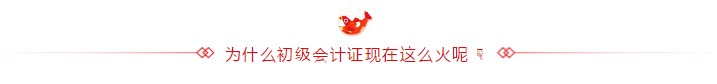 為什么初級會計證現在這么火呢