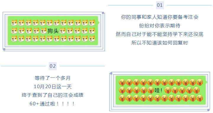 微信新表情 像極了注會考生的日常！
