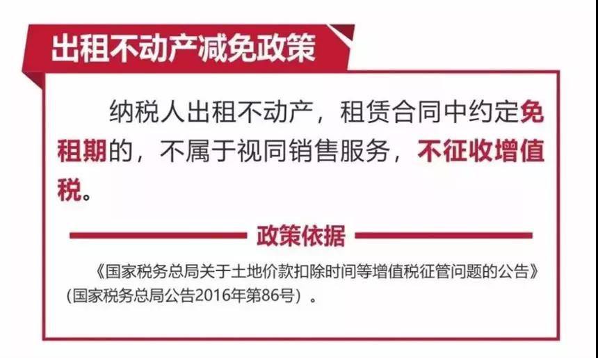 疫情防控期間稅收優惠政策盤點