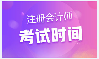 南陽2020年注會什么時候考試？
