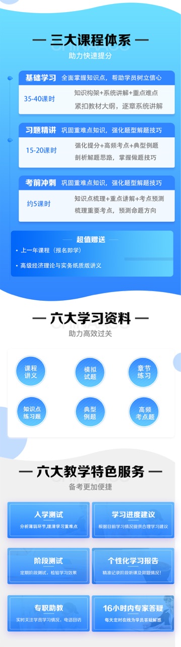 高級經濟師精品課程