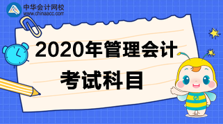 2020年管理會計考試科目是什么？