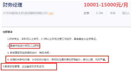 2021中級會計報名將結束 速來了解中級就業前景