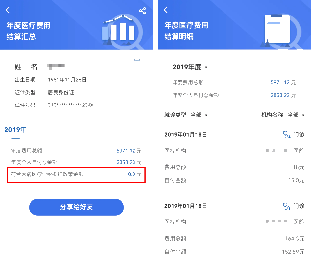 2019年度個稅匯算清繳大病醫療怎么做？