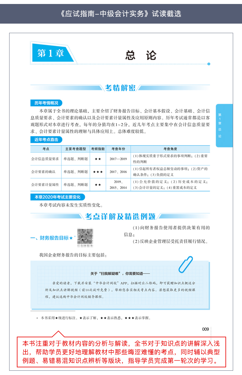 抓住機會！中級會計實務應試指南圖書特點&試讀