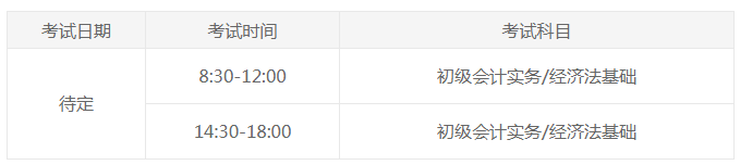 原定5月9日初級考試 5月9日會公布考試時間嗎？
