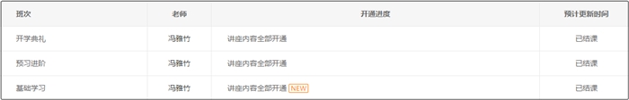 注意！中級會計特色暢學班基礎學習階段全部開通！