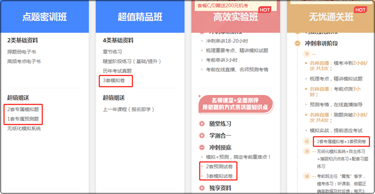 初級會計課程里的3套模擬卷陸續上線啦！快測一測練練手！